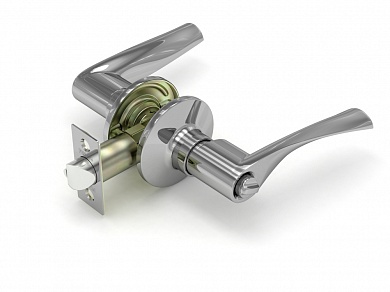 Картинка Ручка защелка FUARO 894 CP-B (хром) фик.